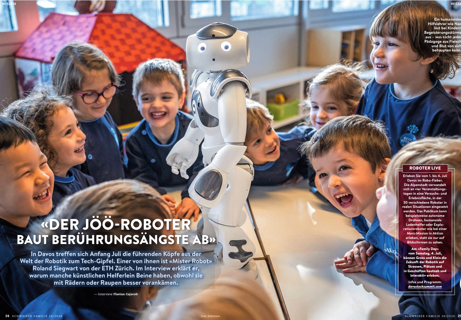 «Der Jöö-Roboter baut Berührungsängste ab»