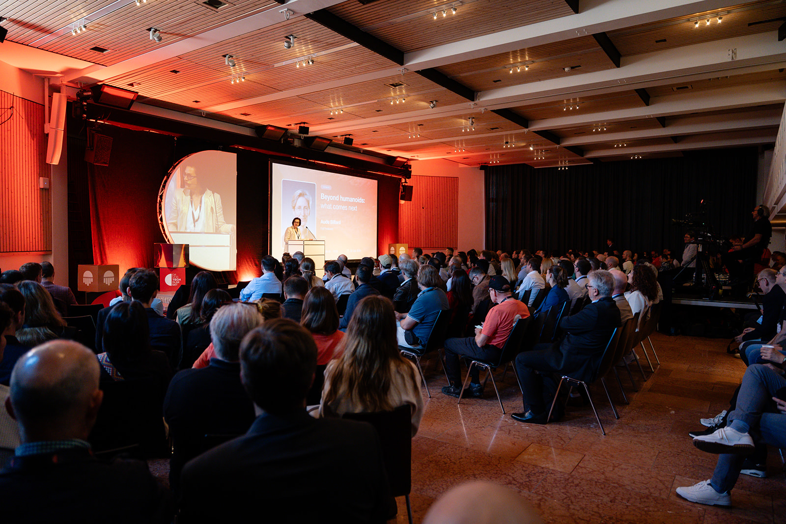 Main stage at Davos Tech Summit 2026